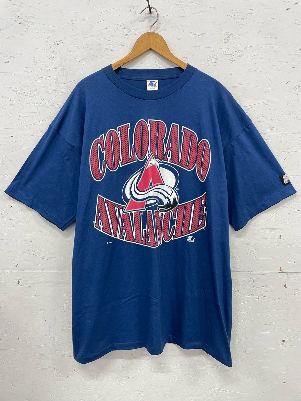 Vintage 1990s Starter NHL Colorado Avalanche T-shirt, Size XL